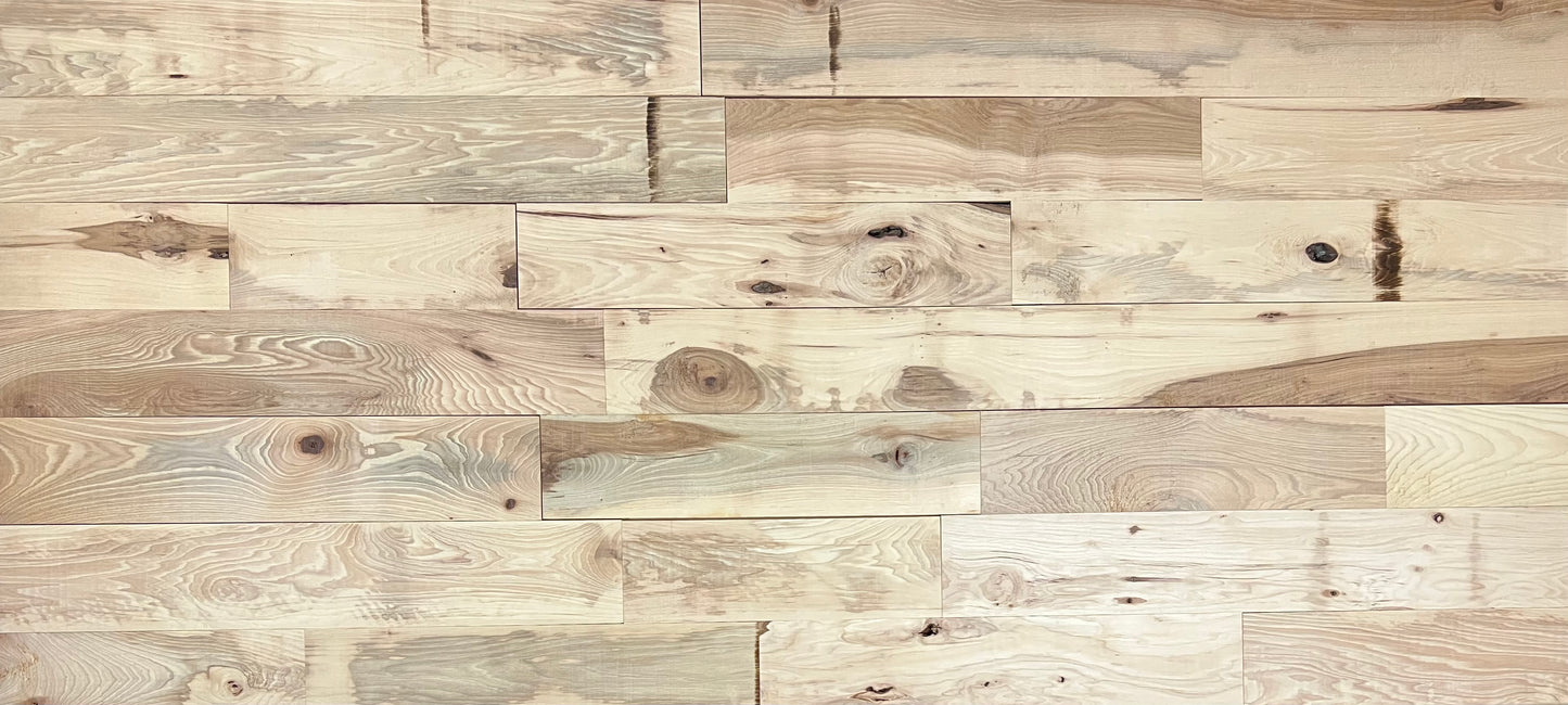 Unfinished Hickory #2 Common Grade Hardwood Flooring - Call for Pricing!