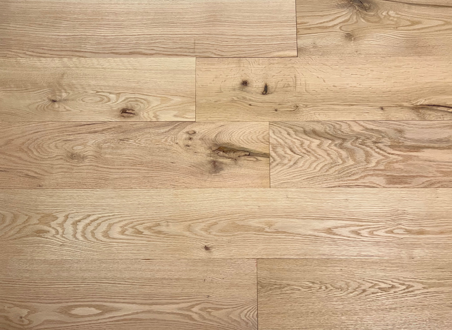 7" x 3/4" Unfinished Northern Oak Live Sawn Hardwood Flooring