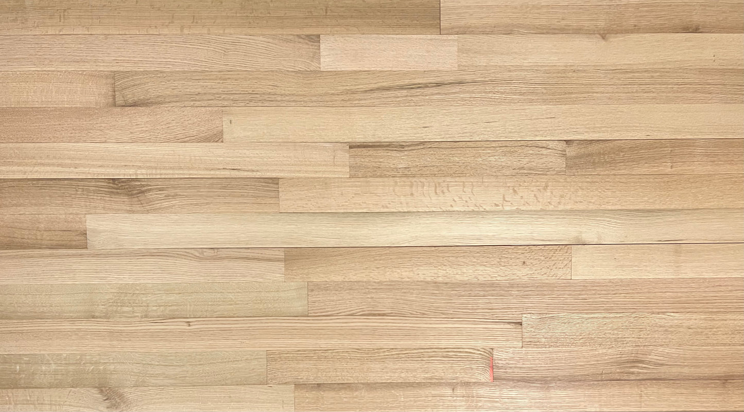 3" x 3/4" Unfinished Northern Oak Rift & Quartered Select & Better Hardwood Flooring