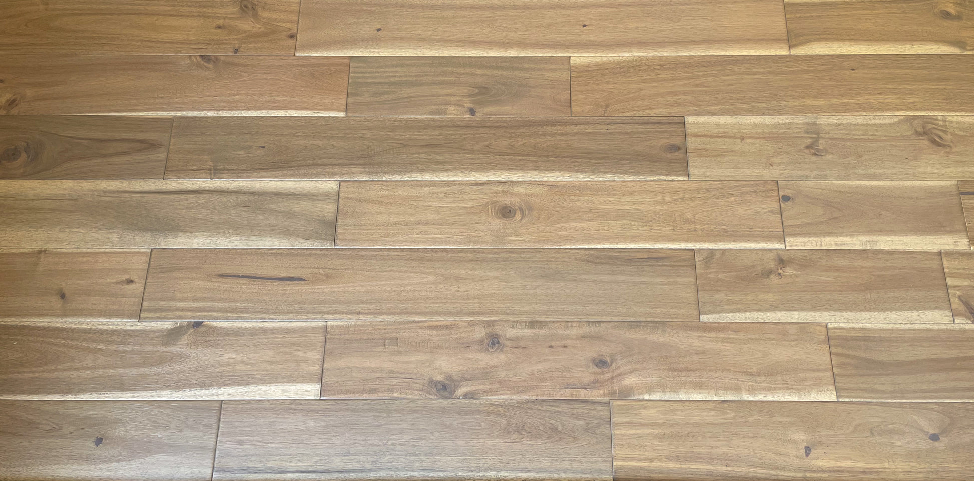 5" x 3/4" Asian Walnut Driftwood Hardwood Flooring close up