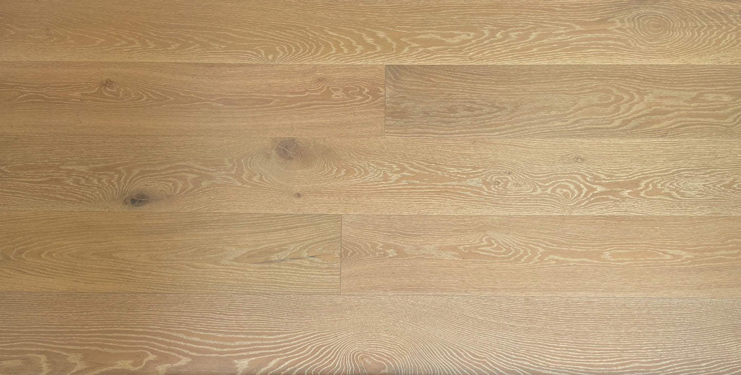 7 1/2" x 1/2" Engineered European Oak Mueller Stain Hardwood Flooring