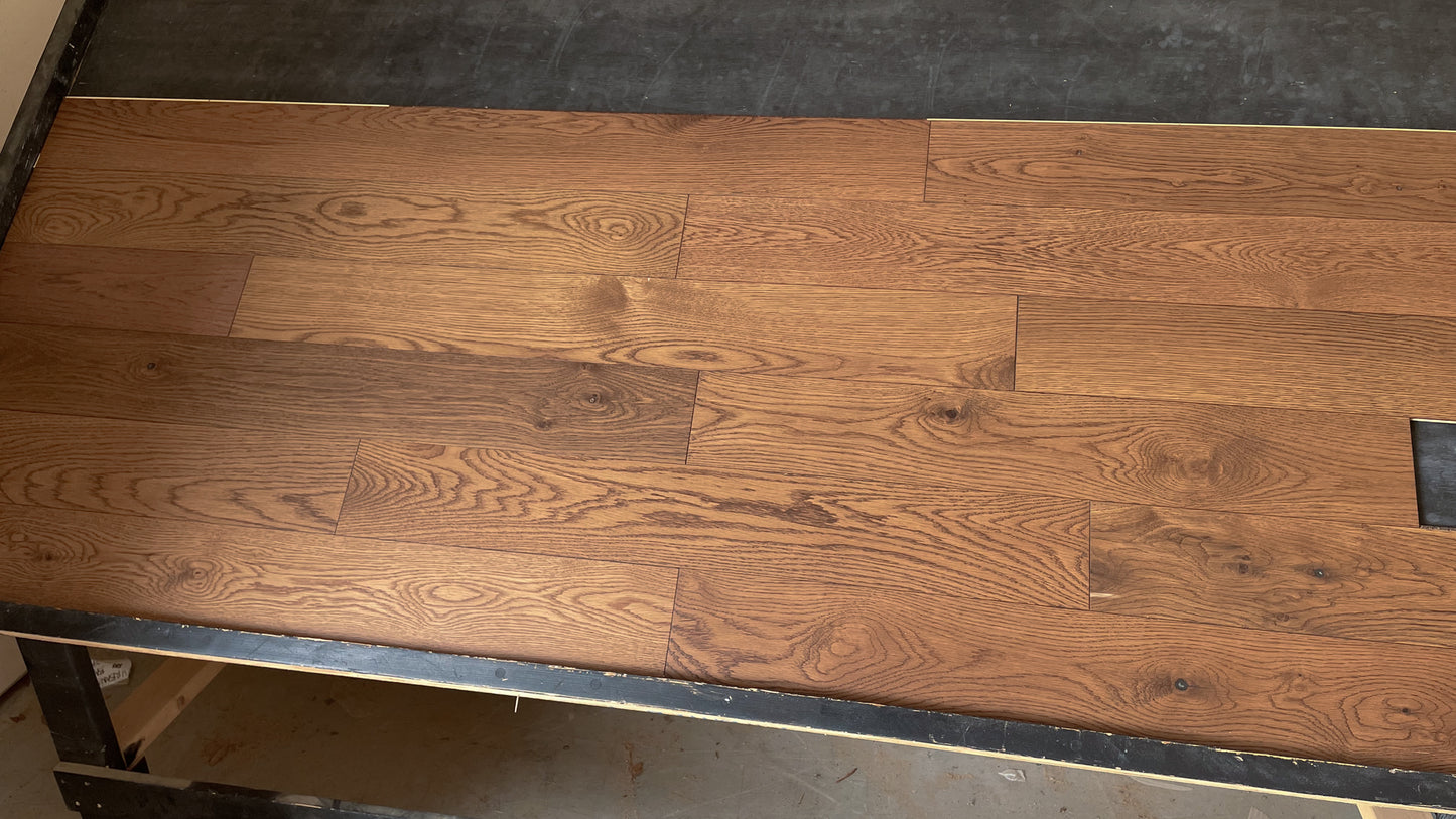 5 3/8" x 1/2" Engineered Oak Tuscan Rock Hardwood Flooring