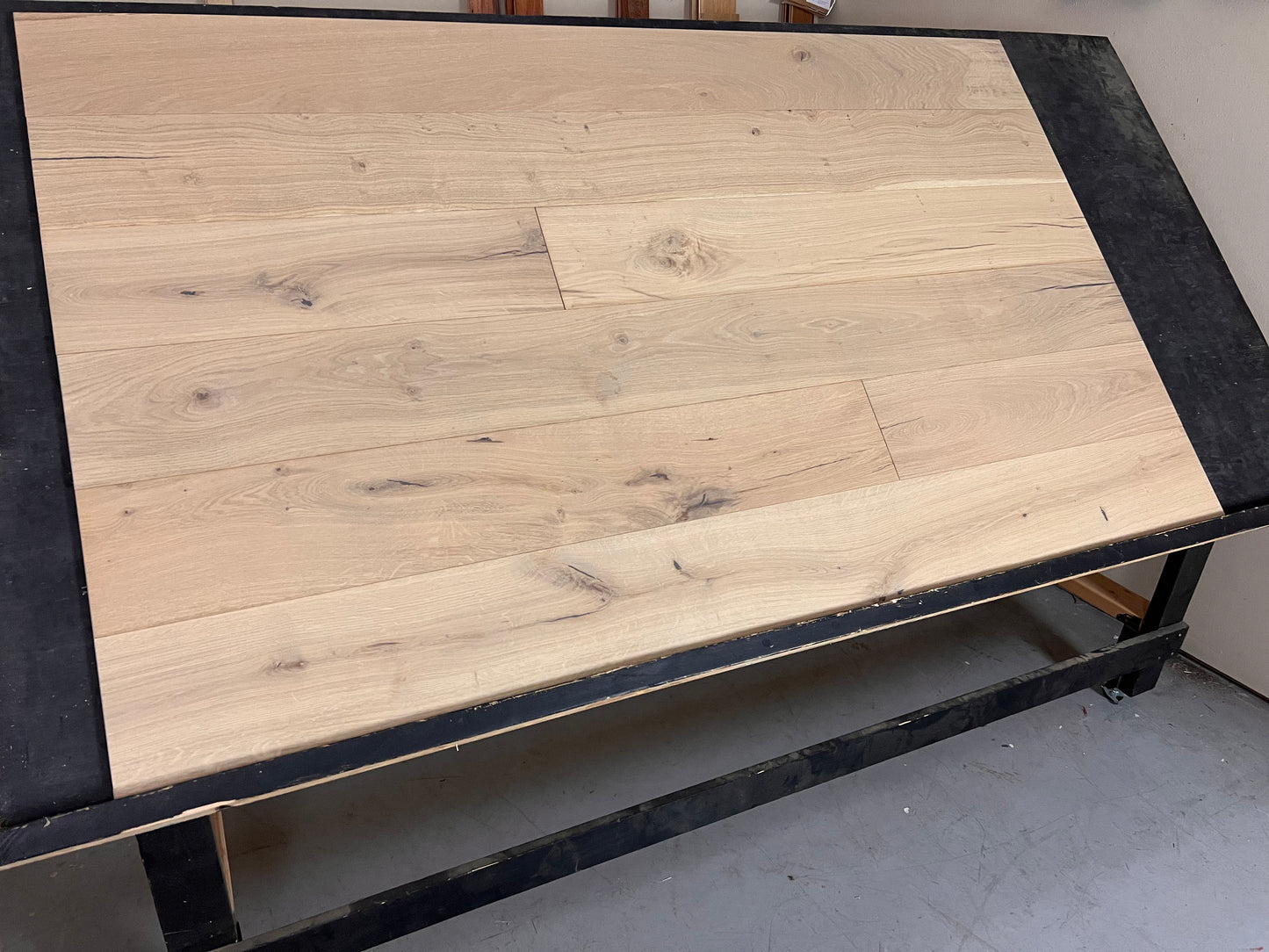 7 1/2" x 9/16" Engineered European White Oak Rivera Hardwood Flooring