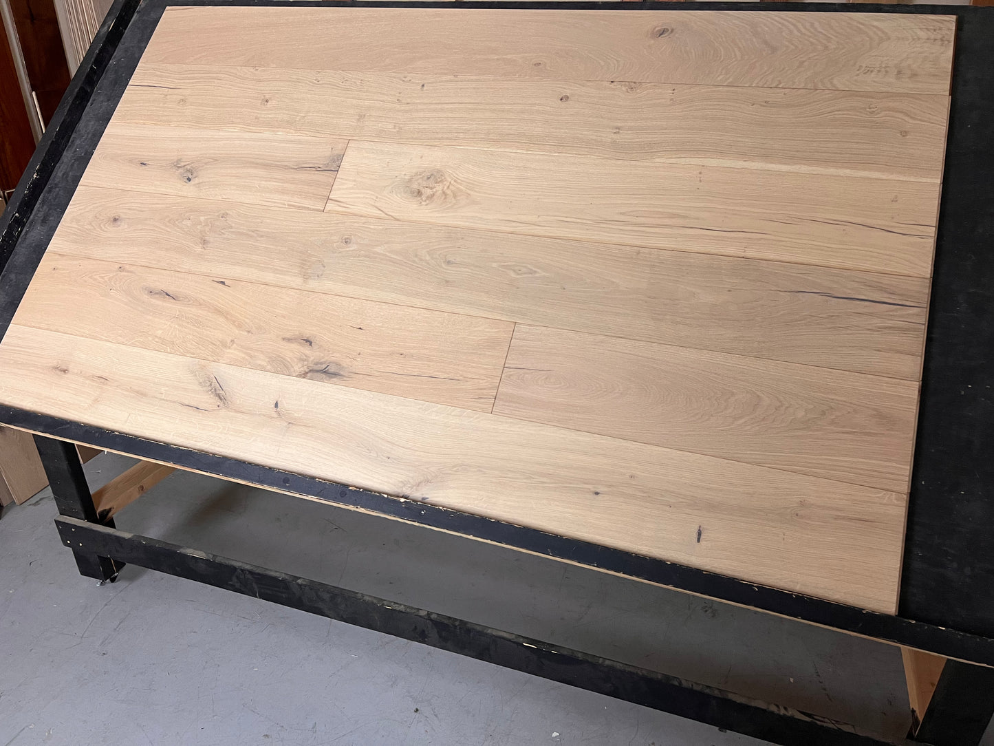 7 1/2" x 9/16" Engineered European White Oak Rivera Hardwood Flooring