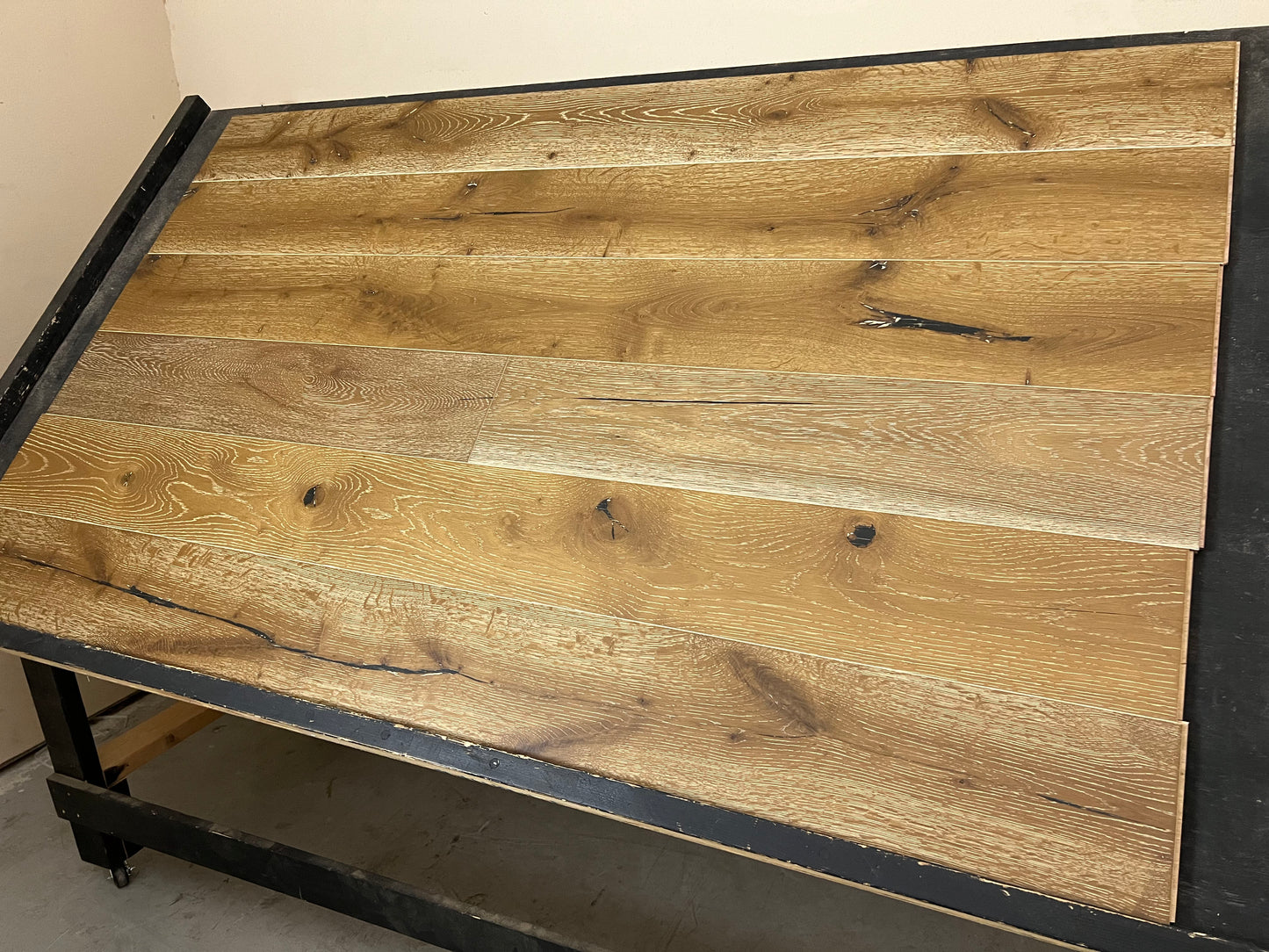 7.44" x 5/8" Engineered European Oak Clarksville Hardwood Flooring