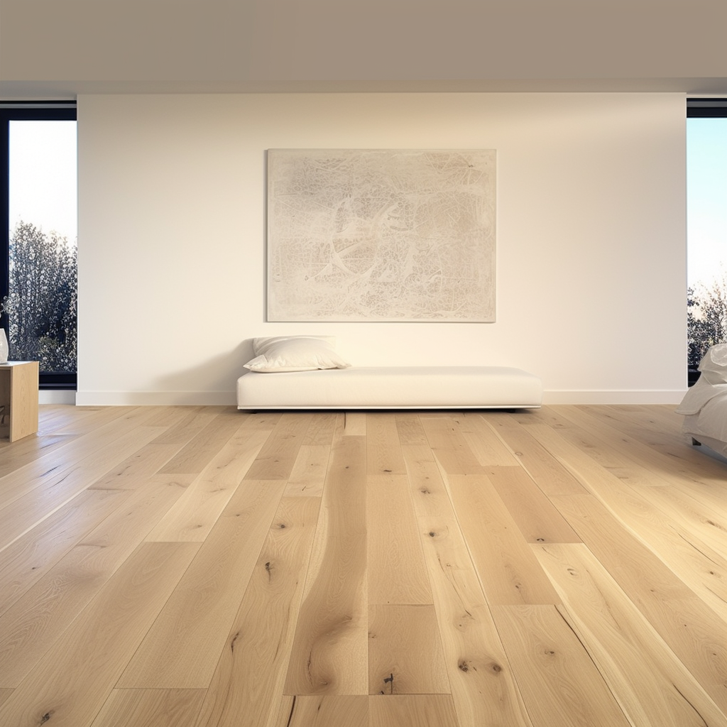 7 1/2" x 9/16" Engineered European White Oak Larsson Hardwood Flooring