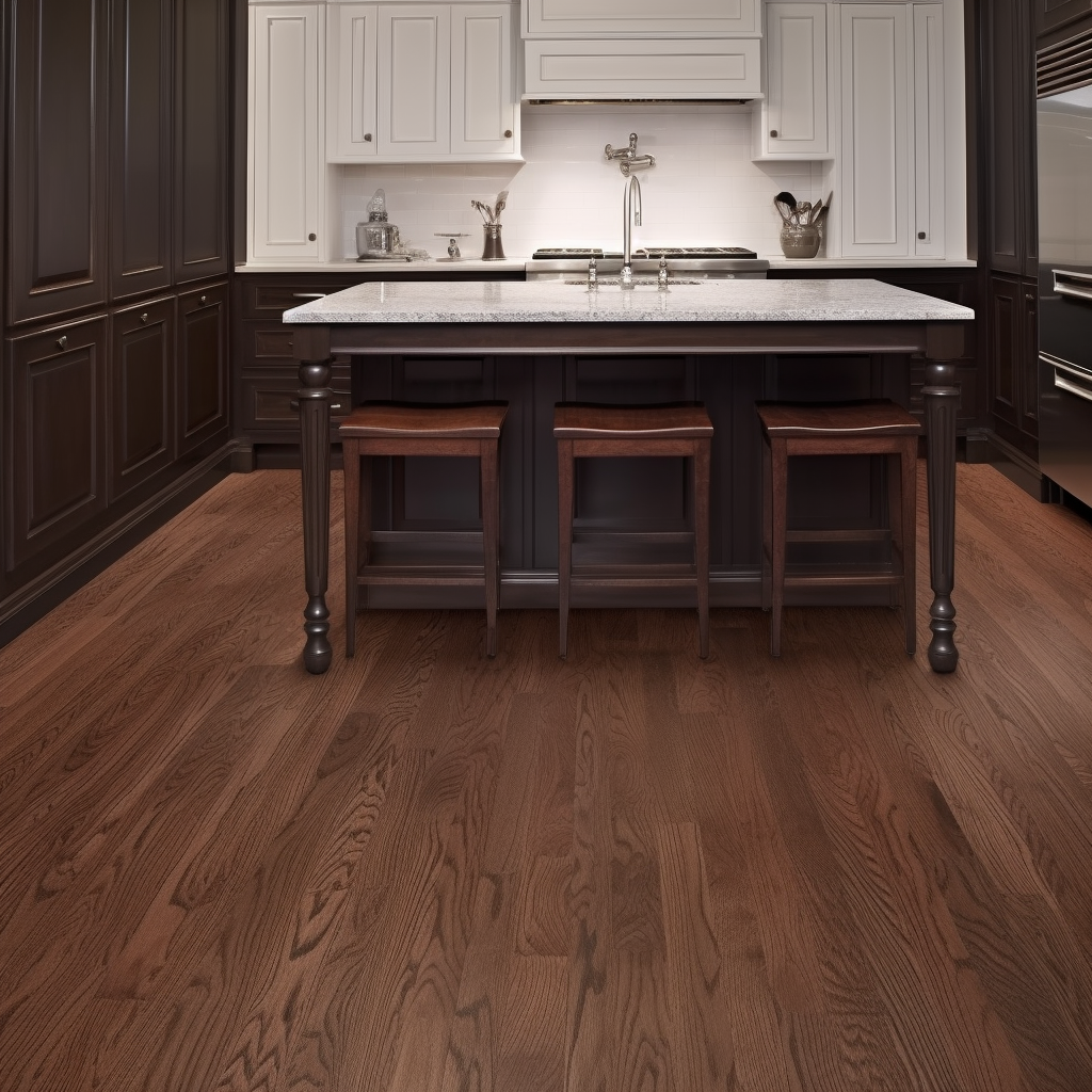 3 1/2" x 3/8" Engineered Oak Monroe Hardwood Flooring