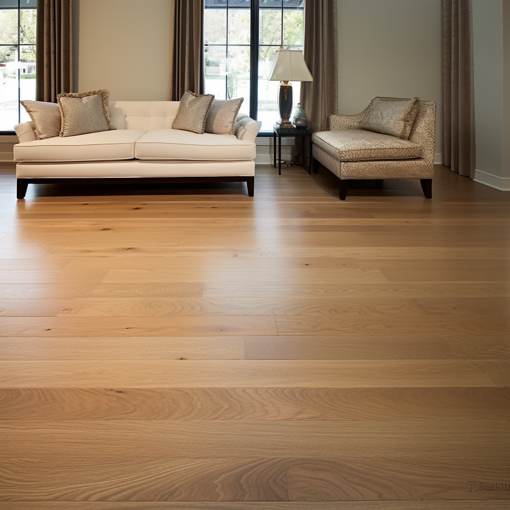 7 1/2" x 1/2" Engineered European Oak Mueller Stain Hardwood Flooring