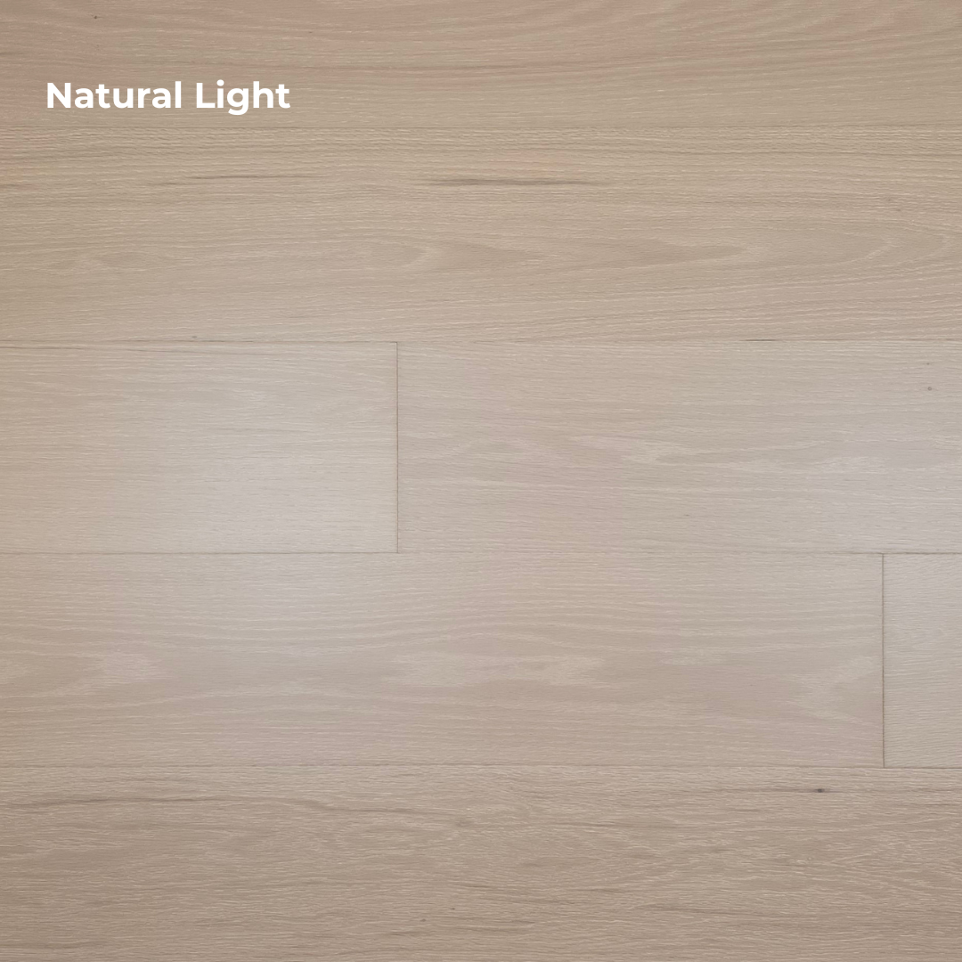 Engineered European Oak Loire Hardwood Flooring Natural lighting close