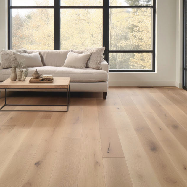7 1/2" x 1/2" Engineered European Oak Ocean City Stain Hardwood Flooring