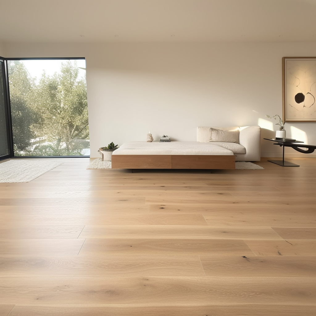 7 1/2" x 1/2" Engineered European Oak Oceanside Stain Hardwood Flooring