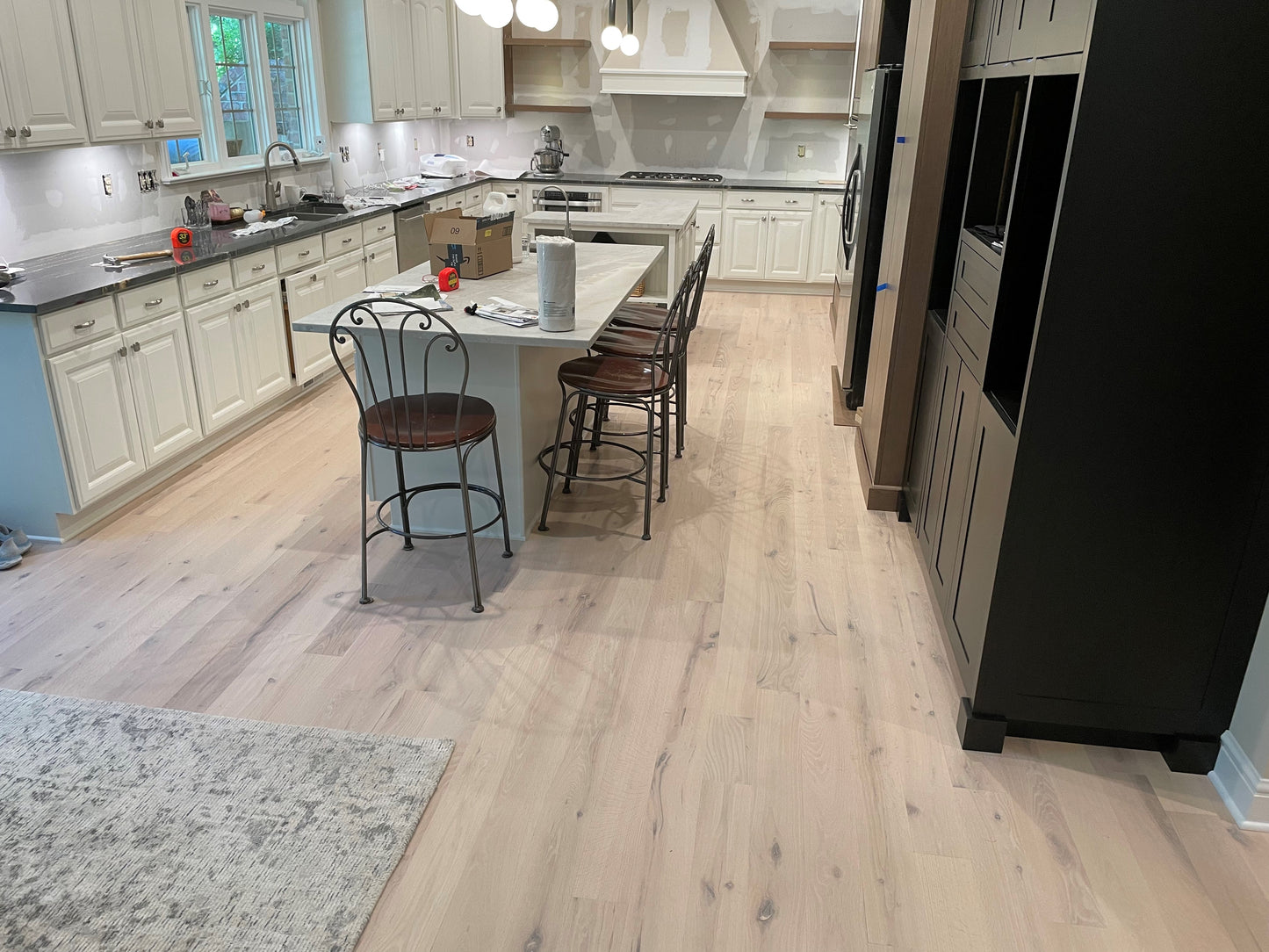 6" x 3/4" Unfinished Northern Oak Live Sawn Hardwood Flooring