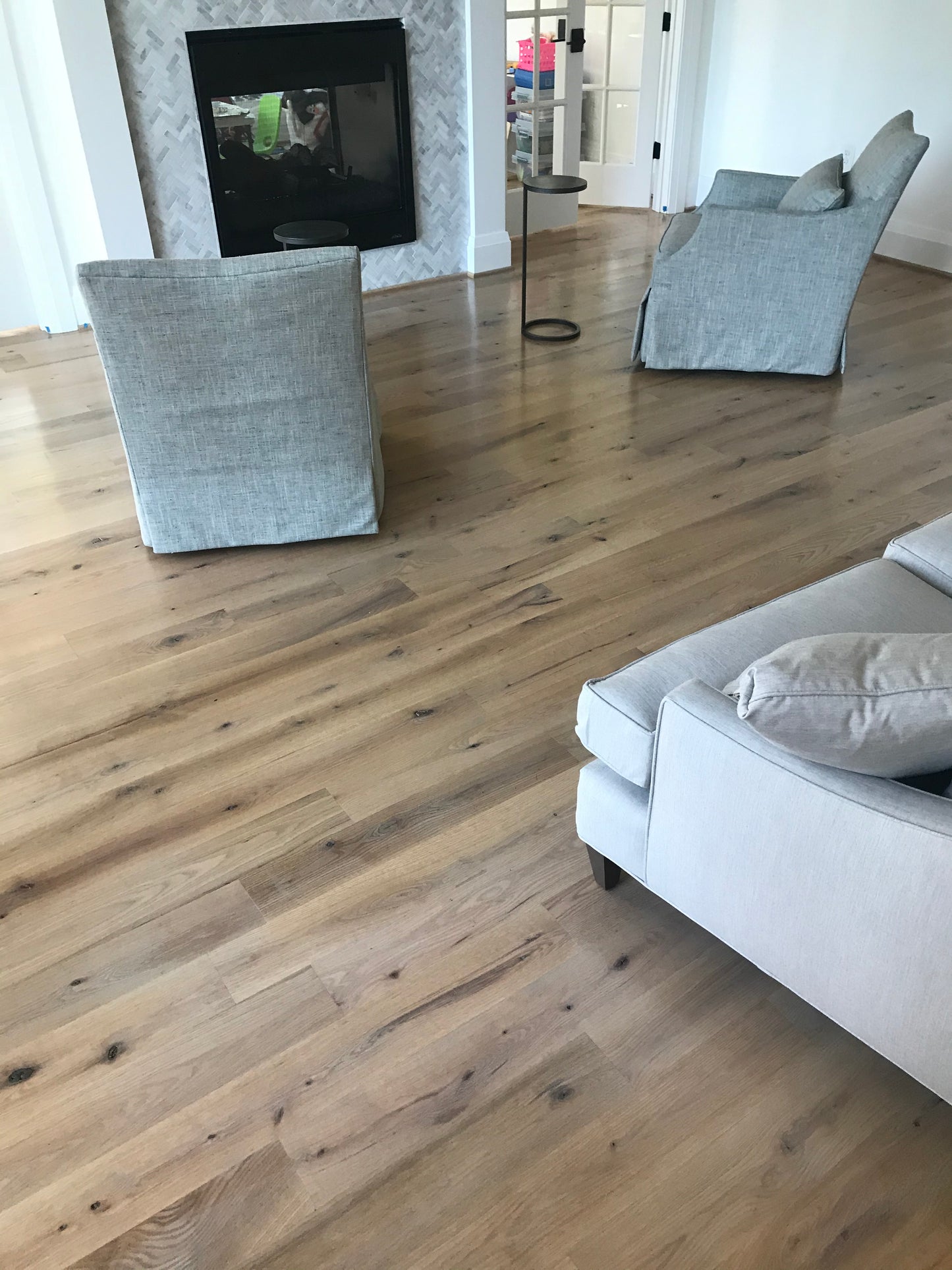 7" x 3/4" Unfinished Northern Oak Live Sawn Hardwood Flooring