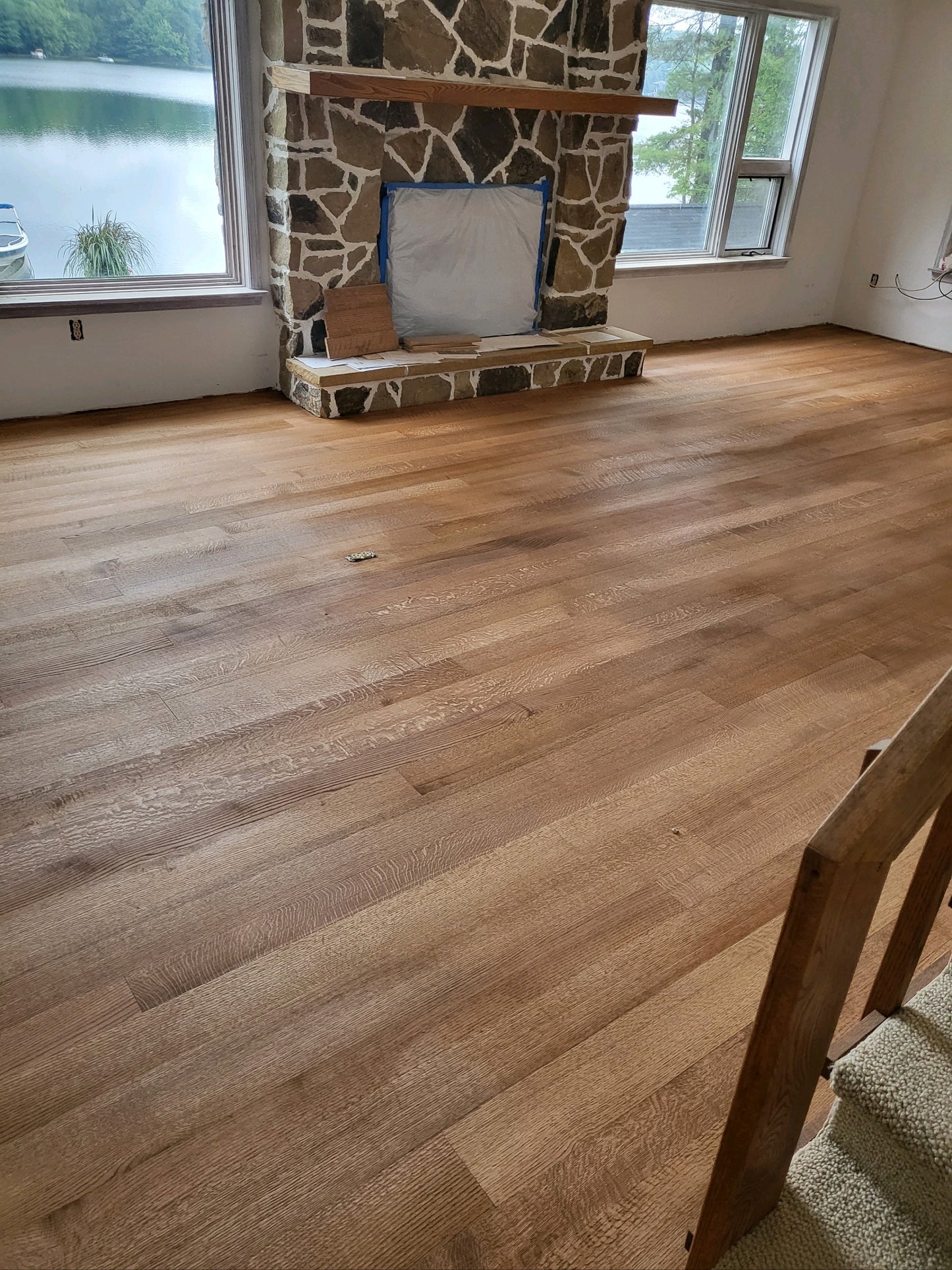 3" x 3/4" Unfinished Northern Oak Rift & Quartered Select & Better Hardwood Flooring