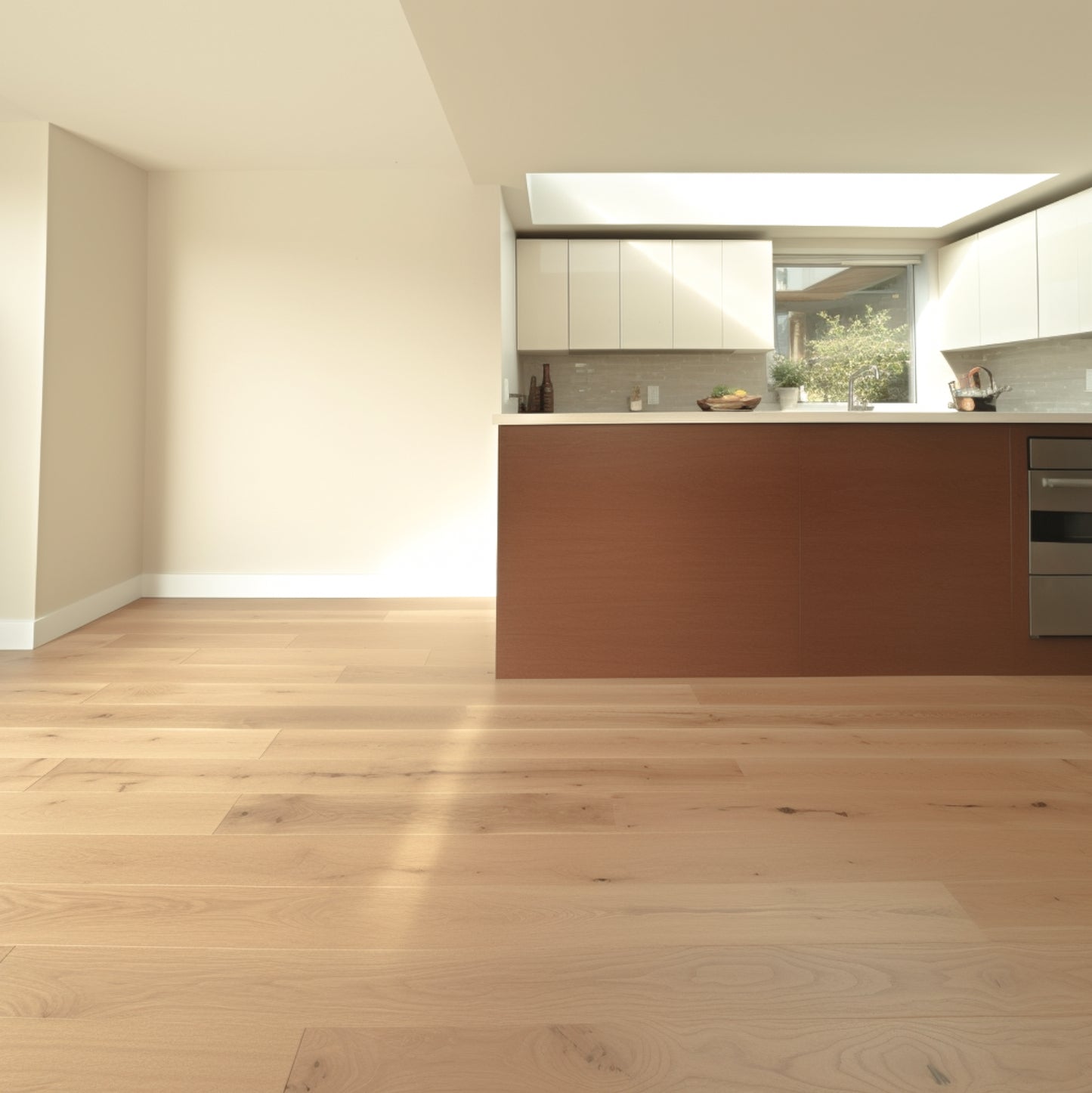 8.66" x 5/8" Engineered European Oak Sausalito Stain Hardwood Flooring