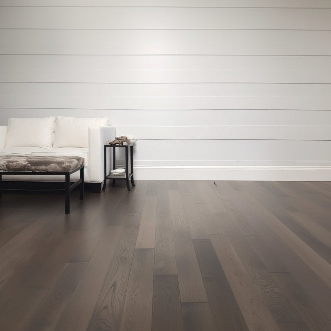 5" x 1/2" Engineered Oak Shadow Hardwood Flooring