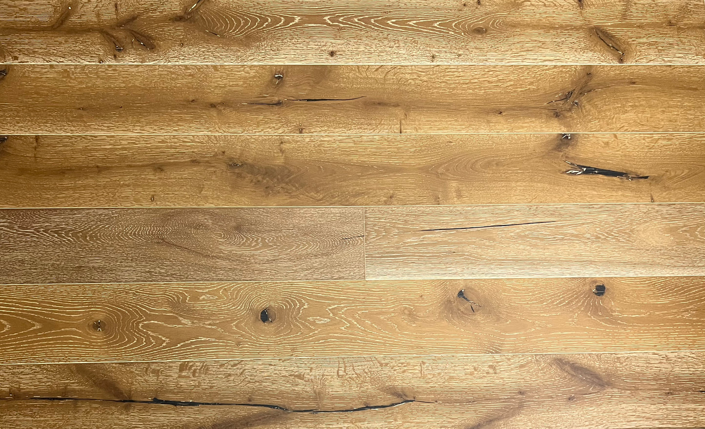 7.44" x 5/8" Engineered European Oak Clarksville Hardwood Flooring