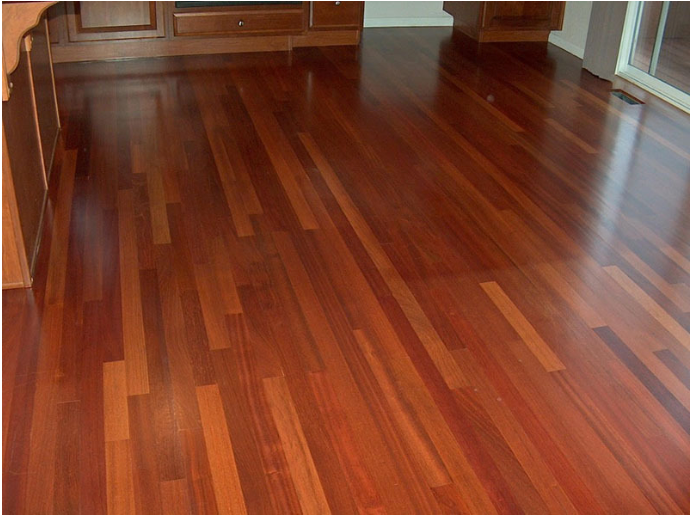 3 1/4" x 3/4" Unfinished Brazilian Cherry Select & Better Hardwood Flooring