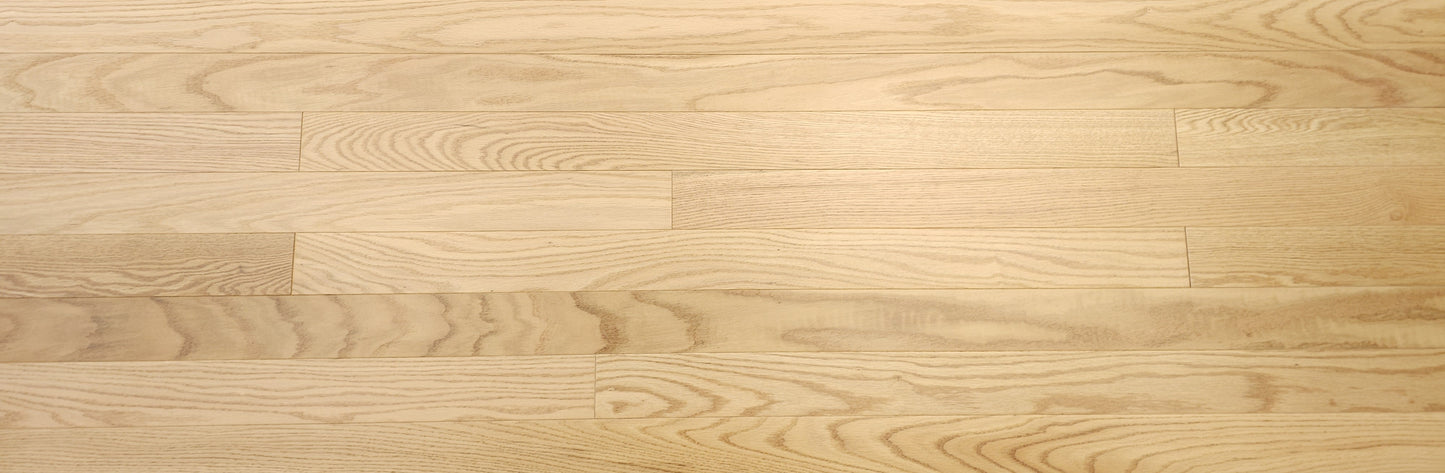 3 1/4" x 3/4" Red Oak Natural Hardwood Flooring