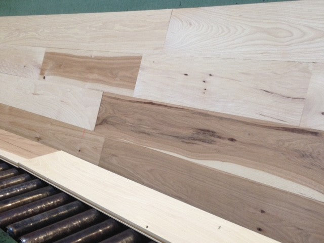 Unfinished Hickory Euro Character Grade Hardwood Flooring - Call for Pricing!
