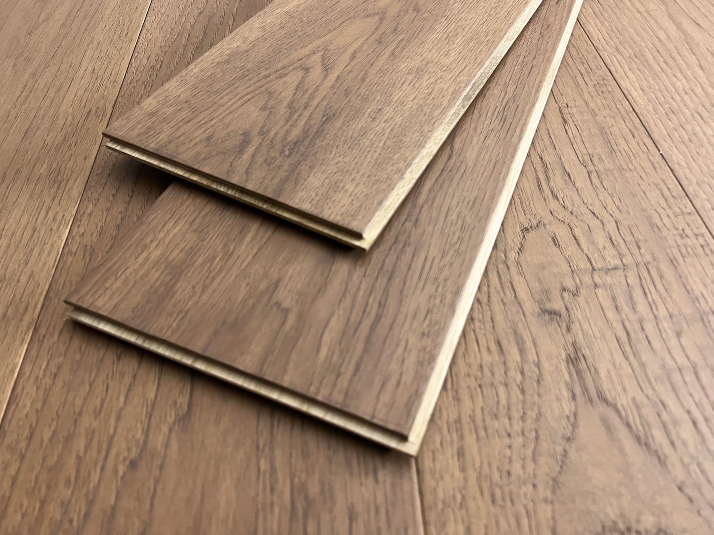 7 1/2" x 1/2" Engineered American Hickory Minco Hardwood Flooring