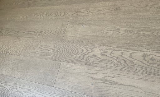 7 1/2" x 1/2" Engineered European White Oak Lady Grey Stain Hardwood Flooring