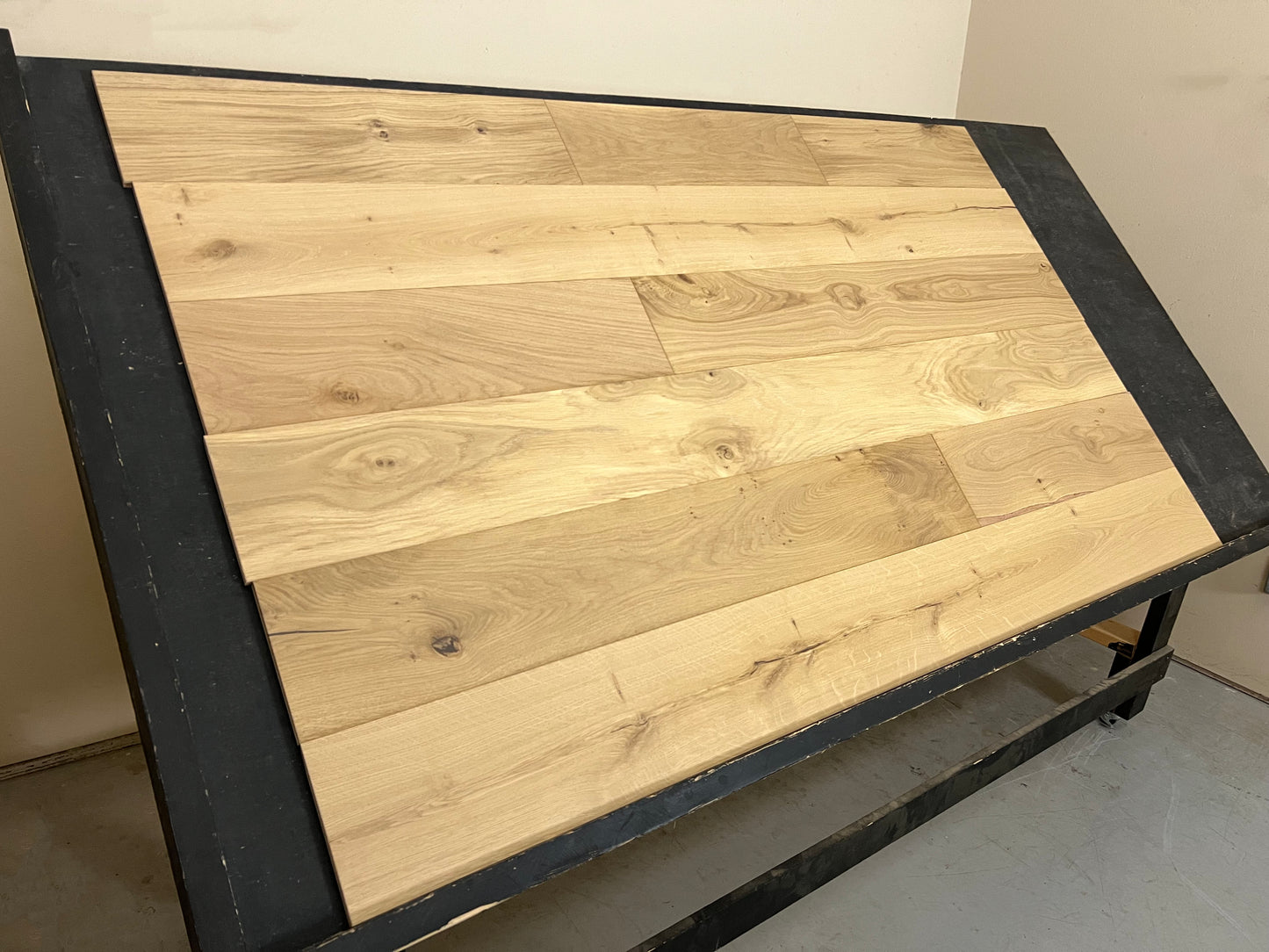 7 1/2" x 9/16" Engineered European White Oak Larsson Hardwood Flooring