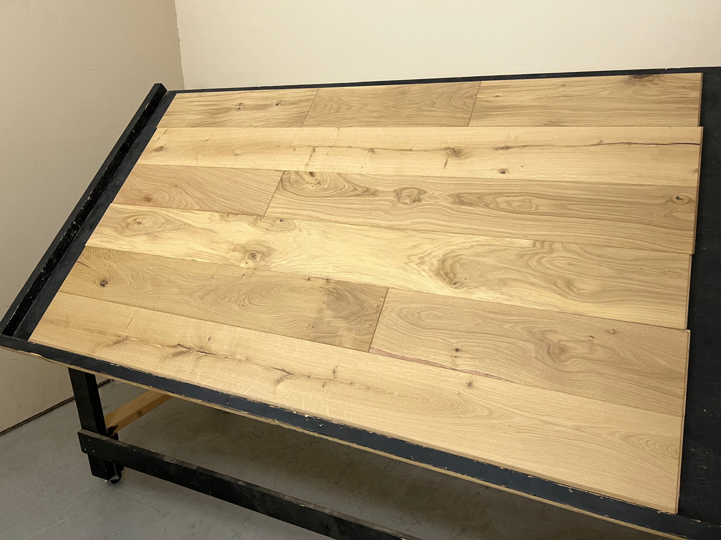 7 1/2" x 9/16" Engineered European White Oak Larsson Hardwood Flooring