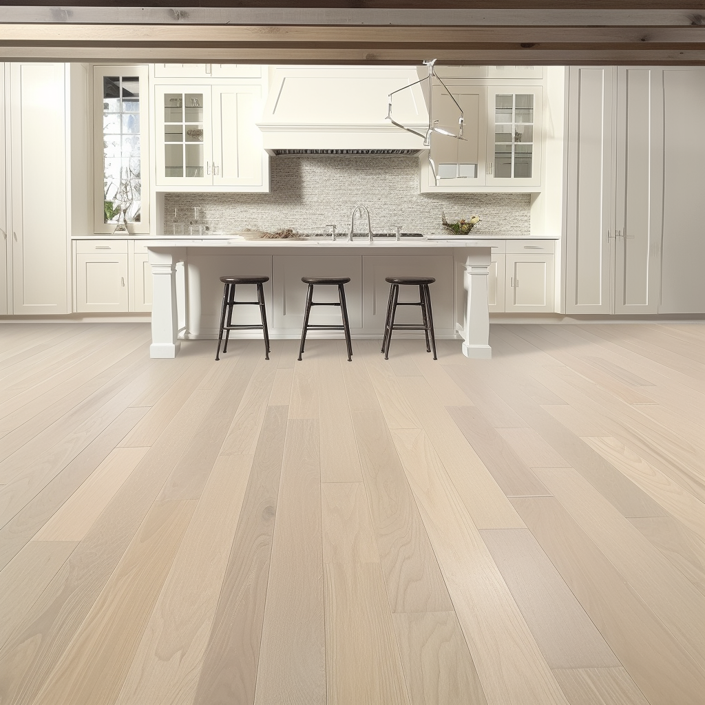 7 1/2" x 3/8" Engineered White Oak Mia Hardwood Flooring