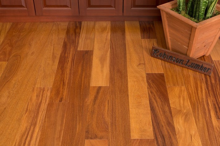 4" x 3/4" Brazilian Teak Hardwood Flooring