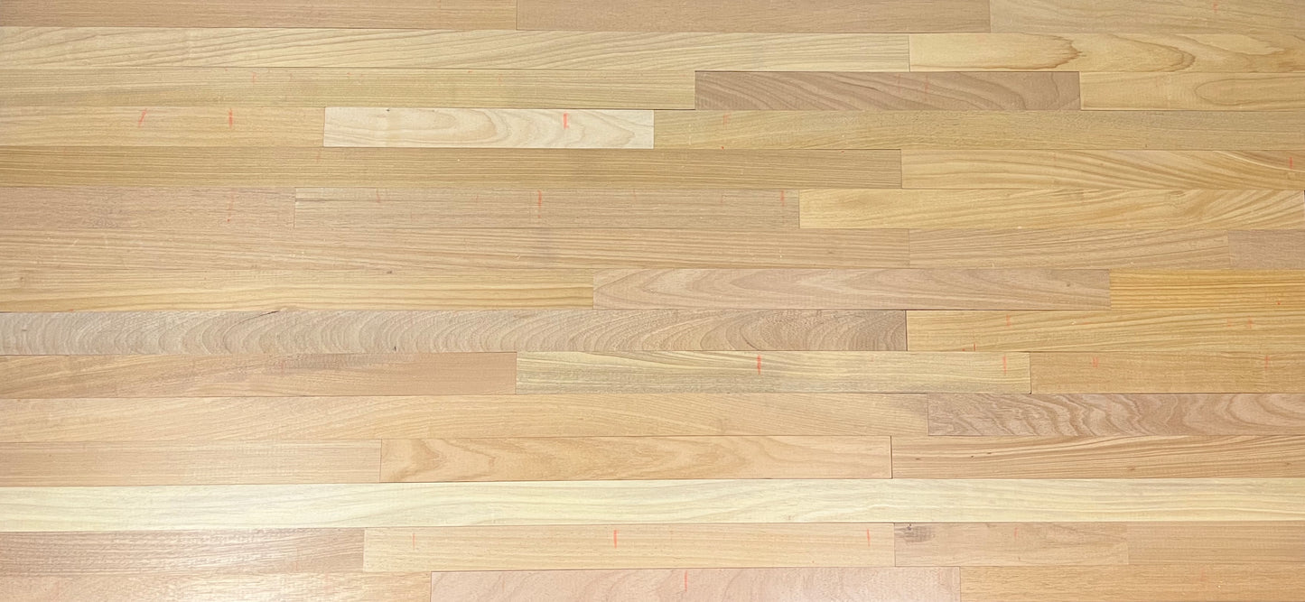 2 1/4" x 3/4" Unfinished Brazilian Oak Hardwood Flooring