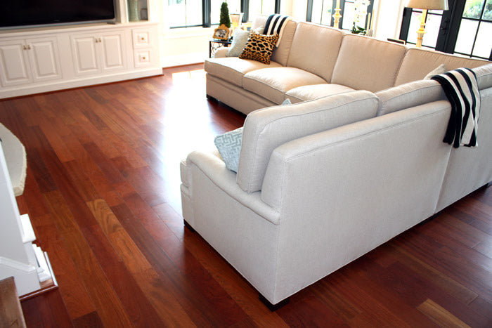 5" x 3/4" Brazilian Cherry Unfinished Hardwood Flooring