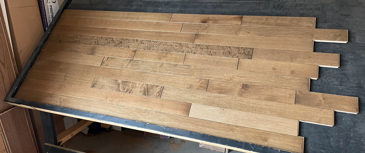 3 1/4" x 3/4" Maple Brandy Common & Better Hardwood Flooring