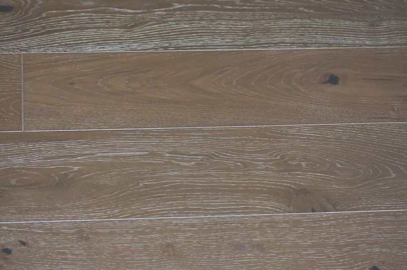 7 1/2" x 1/2" Engineered European White Oak Chai Stain Hardwood Flooring