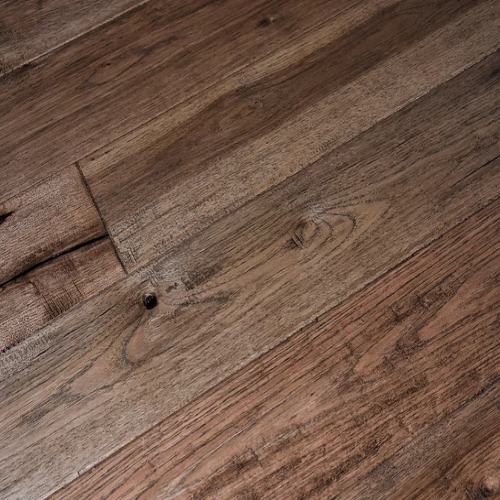 7 1/2" x 1/2" Engineered Antique Hickory Wimberly Stain Engineered Flooring