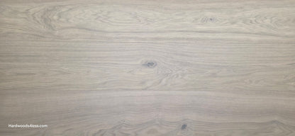 10.67" x 7/16" Modernized Engineered European Oak Corbusier Hardened Hardwood Flooring. Close up.
