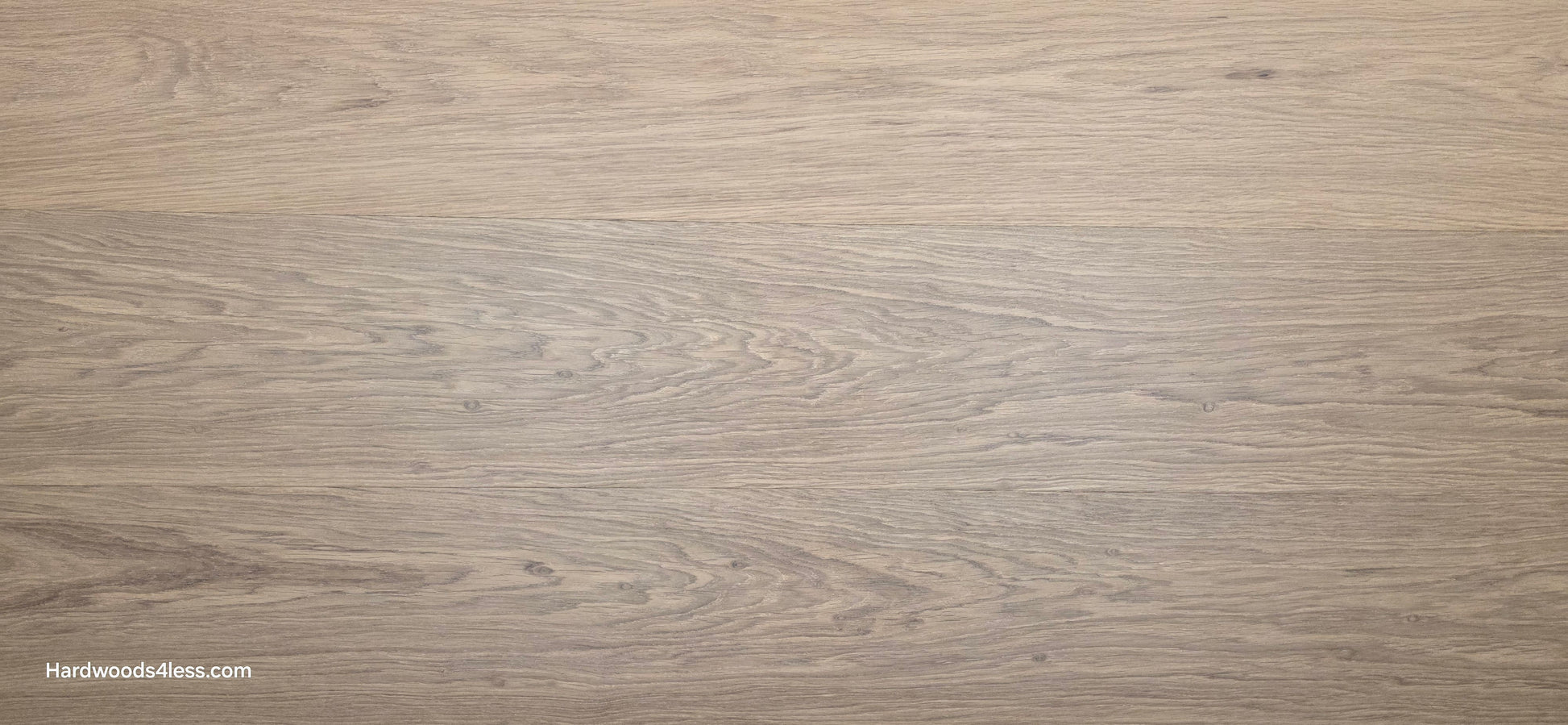 10.67" x 7/16" Modernized Engineered European Oak Gropius Hardened Hardwood Flooring. Close up. 