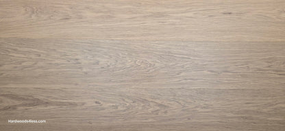 10.67" x 7/16" Modernized Engineered European Oak Gropius Hardened Hardwood Flooring. Close up. 