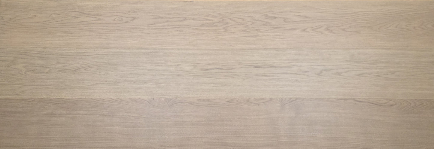 10.67" x 7/16" Modernized Engineered European Oak Khan hardened Hardwood Flooring. Close up.