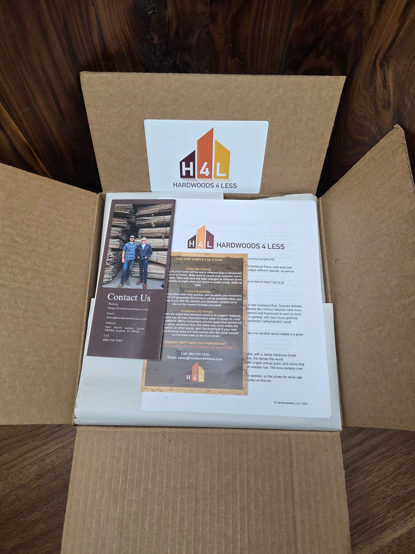 Sample Kit - Designer Crafted Engineered Hardwood Flooring