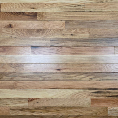 2 1/4" x 3/4" Red Oak Natural Hardwood Flooring *Builder Grade*