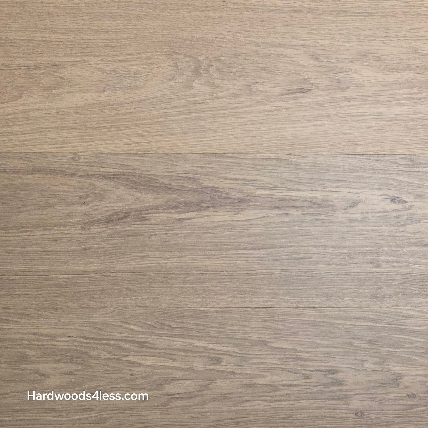 10.67" x 7/16" Modernized Engineered European Oak Gropius Hardened Hardwood Flooring. Close up. 