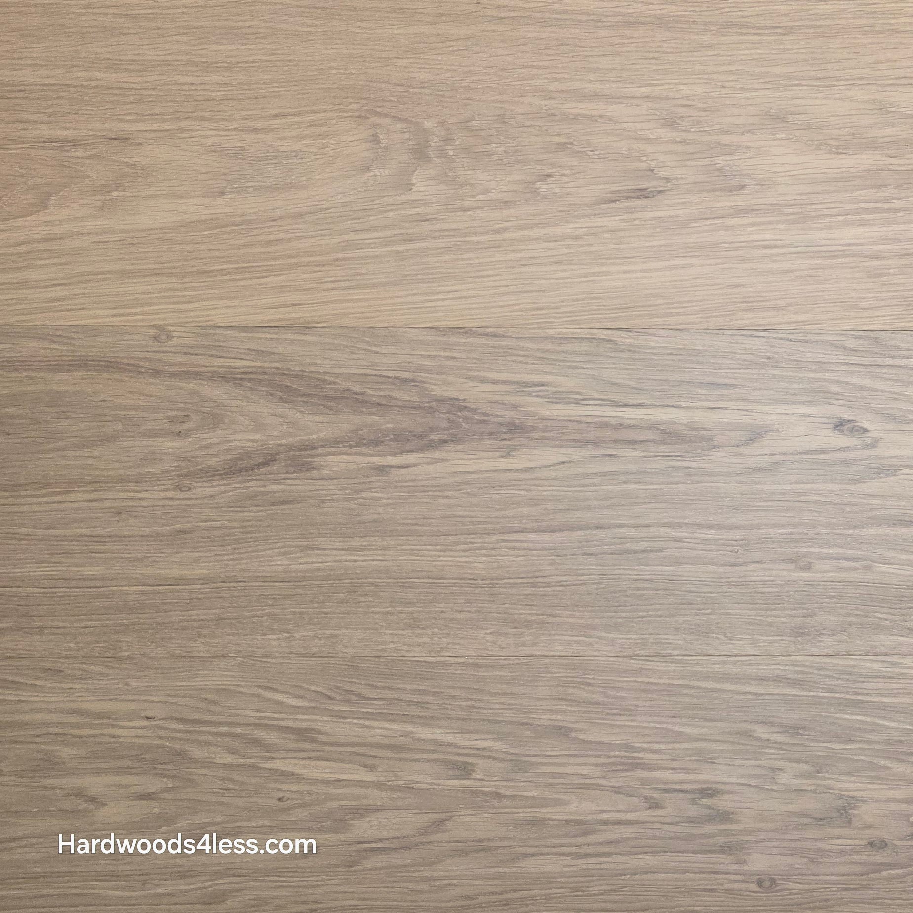 10.67" x 7/16" Modernized Engineered European Oak Gropius Hardened Hardwood Flooring. Close up. 