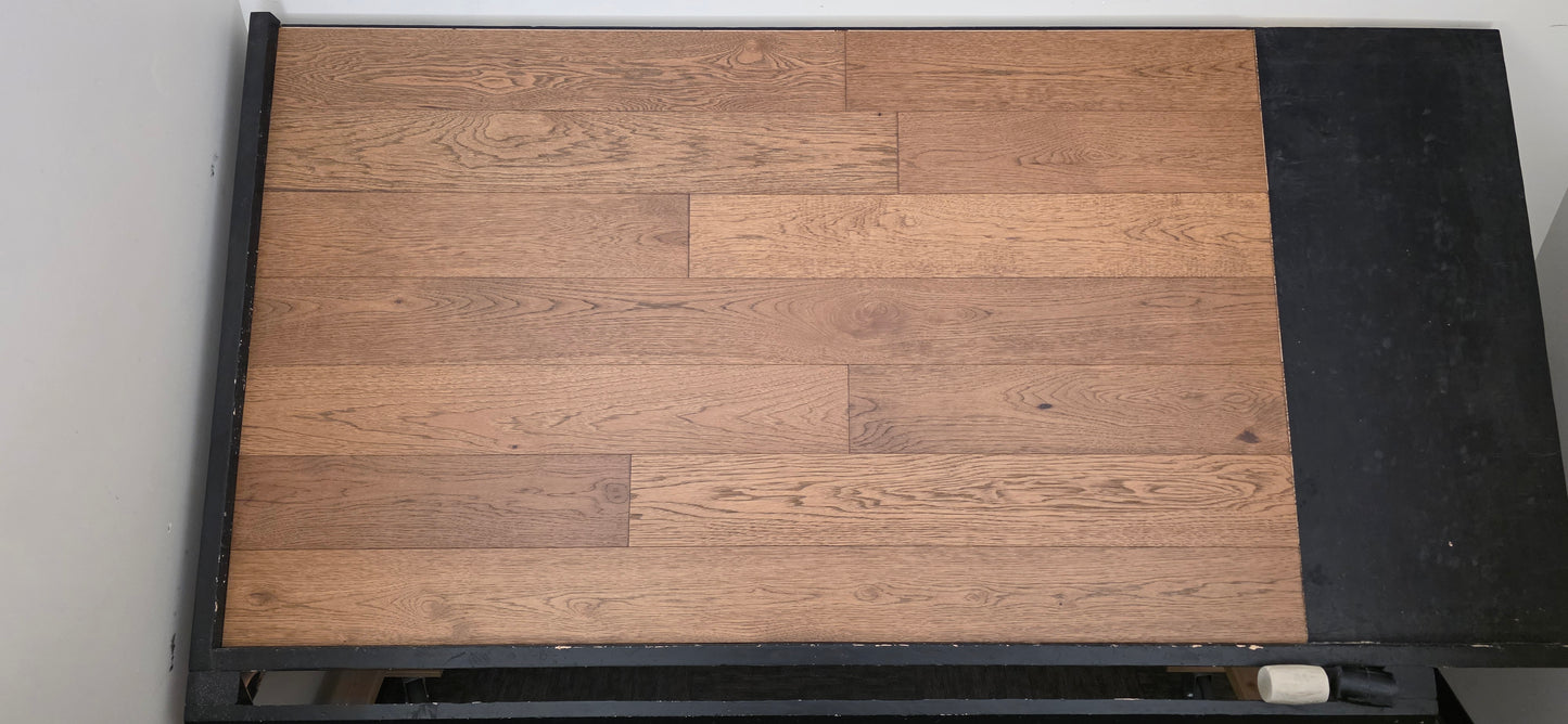 6 1/2" x 1/2" Engineered Hickory Macallan Hardwood Flooring
