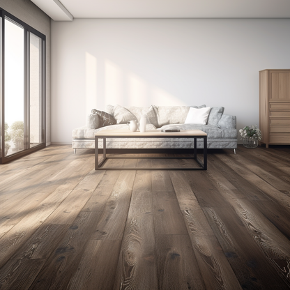 7.44" x 5/8" Engineered European Oak Hamilton Hardwood Flooring