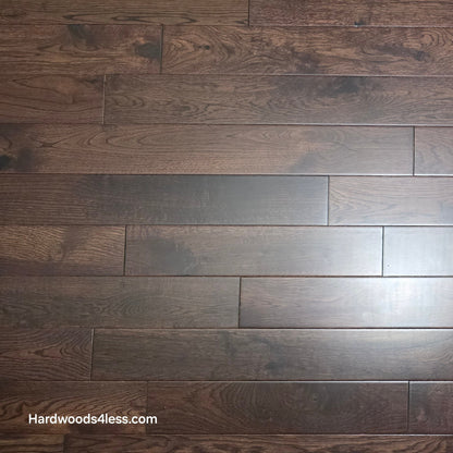 3 1/2" x 3/4" Solid White Oak Ristretto Hardwood Flooring