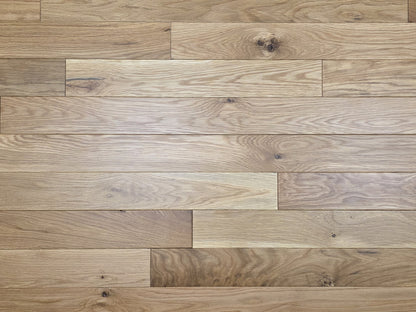 3 1/4" x 3/4" White Oak Natural Character Grade Hardwood Flooring