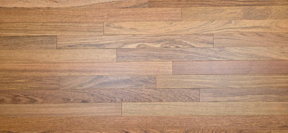 3 1/4" x 3/4" Brazilian Cherry Matte Prefinished Hardwood Flooring. Close up.