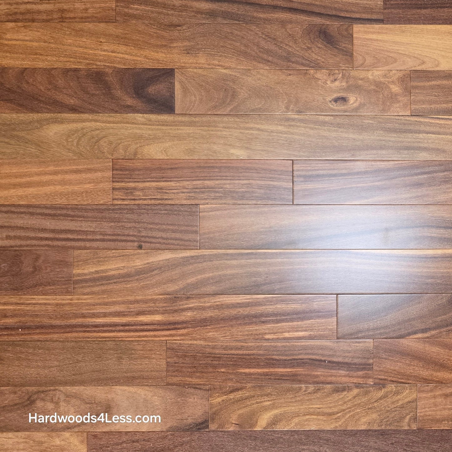 3 1/4" x 3/4" Brazilian Red Teak (Cumaru) Hardwood Flooring close up