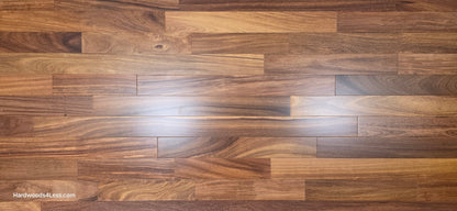3 1/4" x 3/4" Brazilian Red Teak (Cumaru) Hardwood Flooring close up full screen.